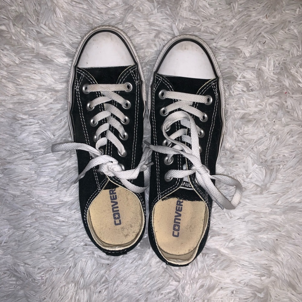 Black Low-Top Converse